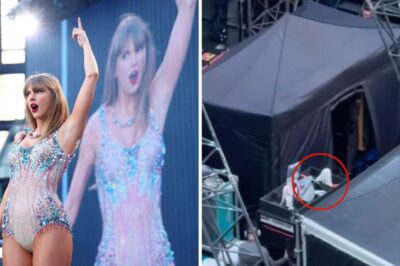 At her concert in Dublin on Saturday, Taylor Swift was carried off the platform while on stage due to a mechanical issue.