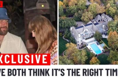 3 MINS AGO: Travis Reveals Taylor Is MOVING in With Him at His New $6 MILLION Kansas City MANSION?!… Full story below👇👇👇