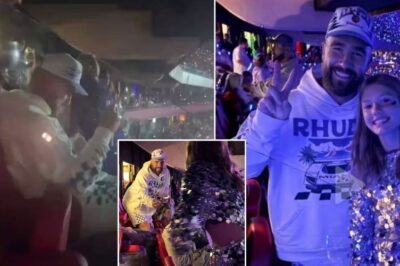 Watch Clip of Travis Kelce bringing unexpected joy to young Swifties fans at Eras Tour Amsterdam. Always be polite to your fans!’